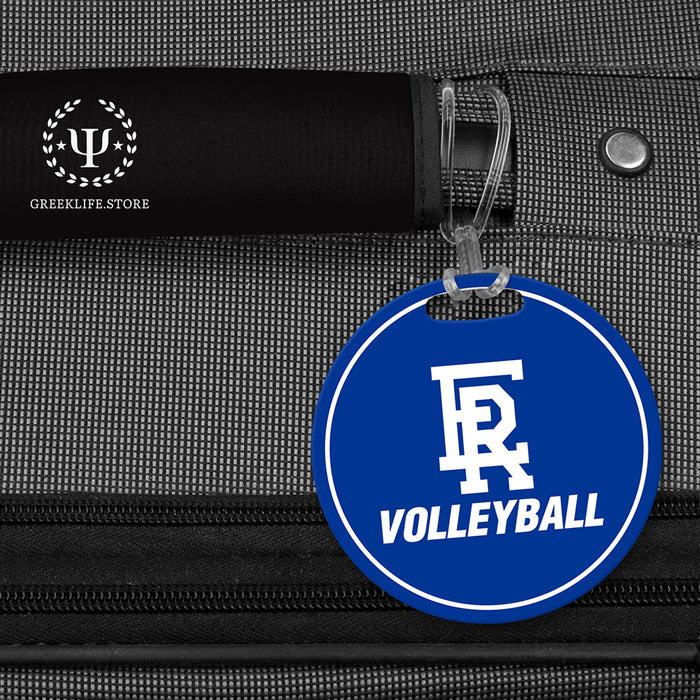 Embry-Riddle Aeronautical University ER Sport Luggage Bag Tag (round)