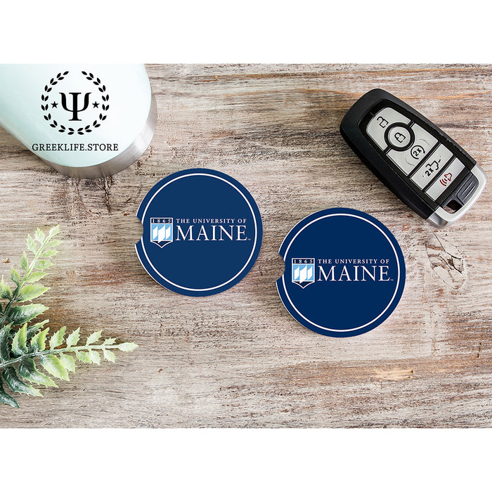 University of Maine Car Cup Holder Coaster (Set of 2)