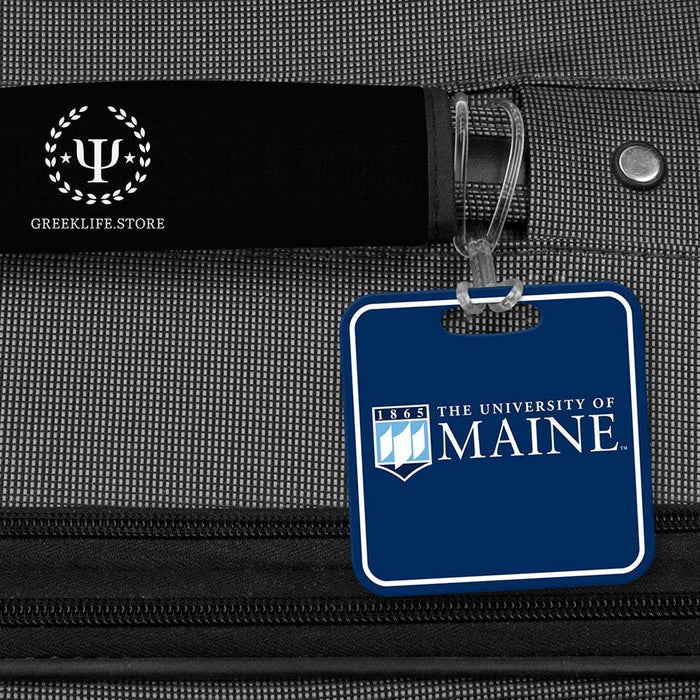 University of Maine Luggage Bag Tag (square)