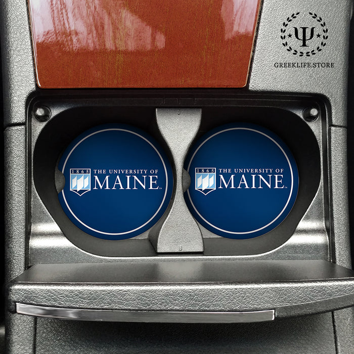 University of Maine Car Cup Holder Coaster (Set of 2)