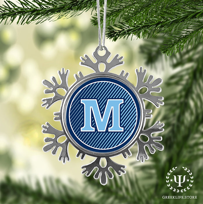 University of Maine Christmas Ornament - Snowflake Metal