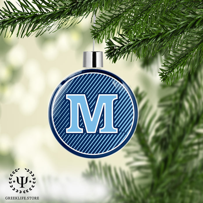 University of Maine Christmas Ornament Flat Round