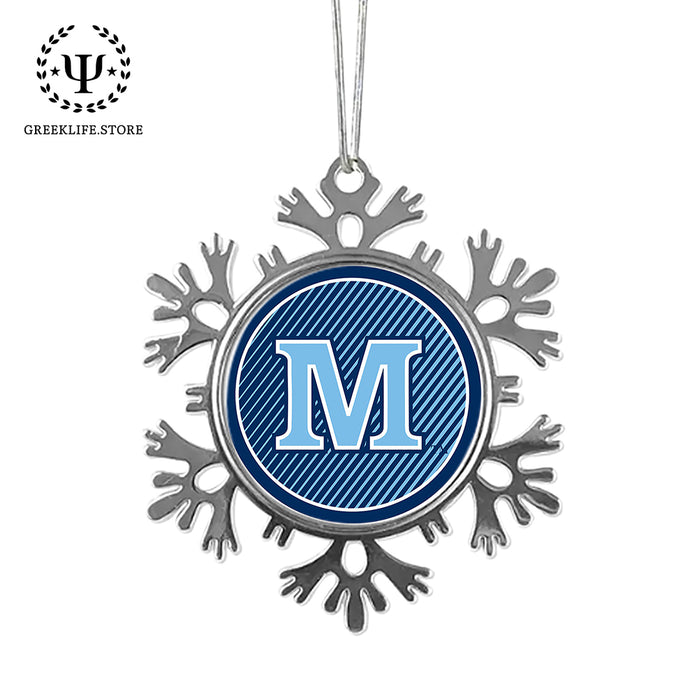 University of Maine Christmas Ornament - Snowflake Metal