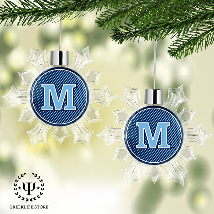 University of Maine Christmas Ornament - Snowflake