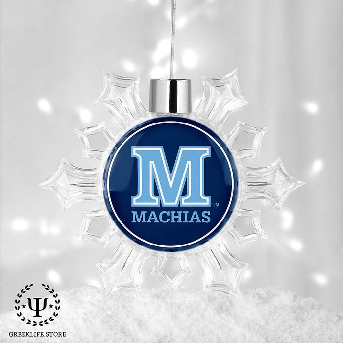 University of Maine Christmas Ornament - Snowflake