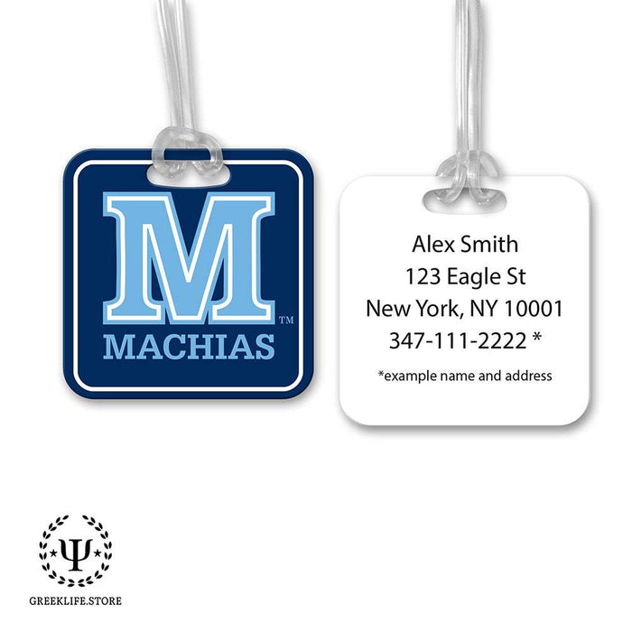 University of Maine Luggage Bag Tag (square)