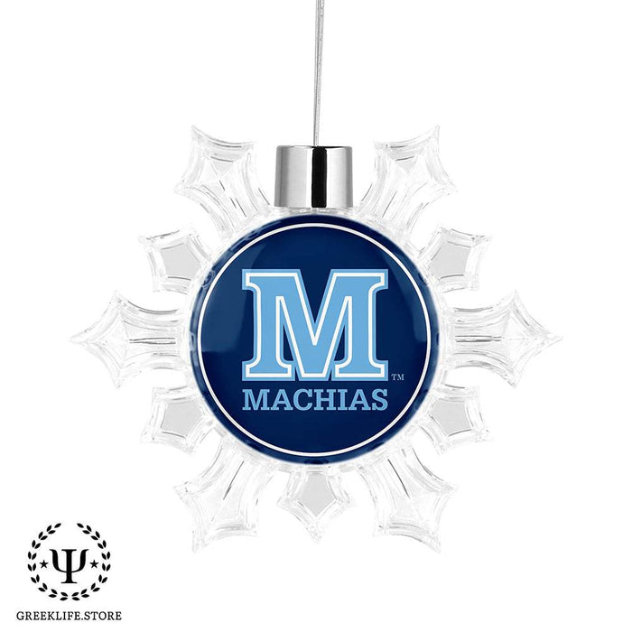 University of Maine Christmas Ornament - Snowflake