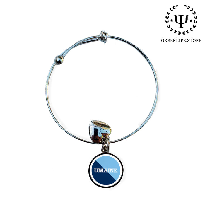 University of Maine Round Adjustable Bracelet