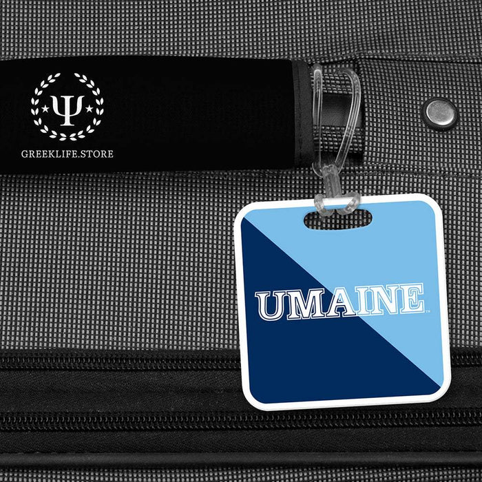University of Maine Luggage Bag Tag (square)