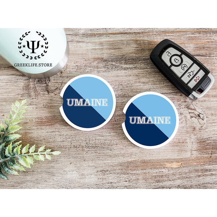 University of Maine Car Cup Holder Coaster (Set of 2)