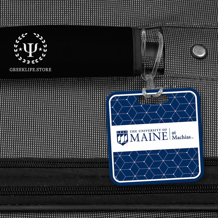 University of Maine Luggage Bag Tag (square)