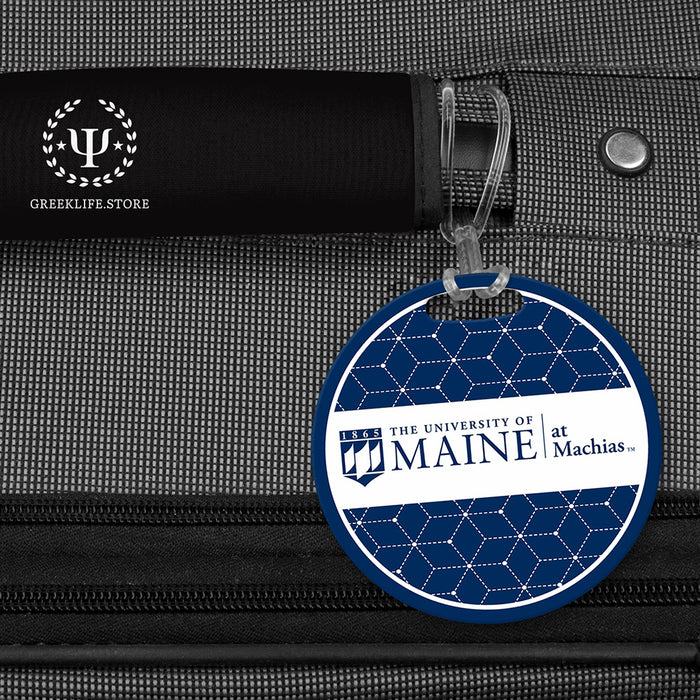 University of Maine Luggage Bag Tag (round)