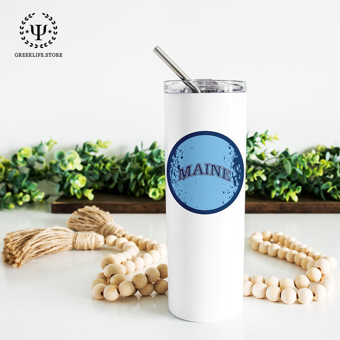 University of Maine Stainless Steel Skinny Tumbler 20 OZ