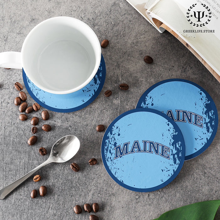 University of Maine Beverage coaster round (Set of 4)