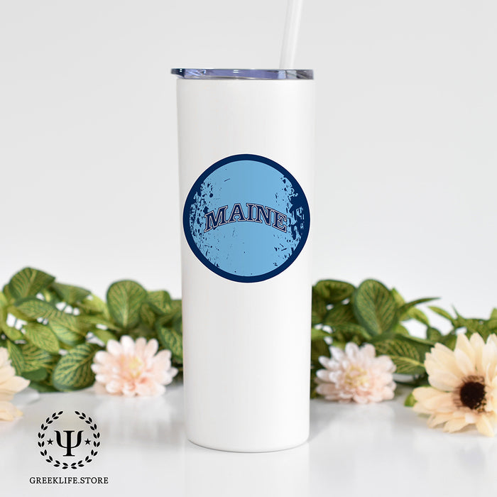 University of Maine Stainless Steel Skinny Tumbler 20 OZ