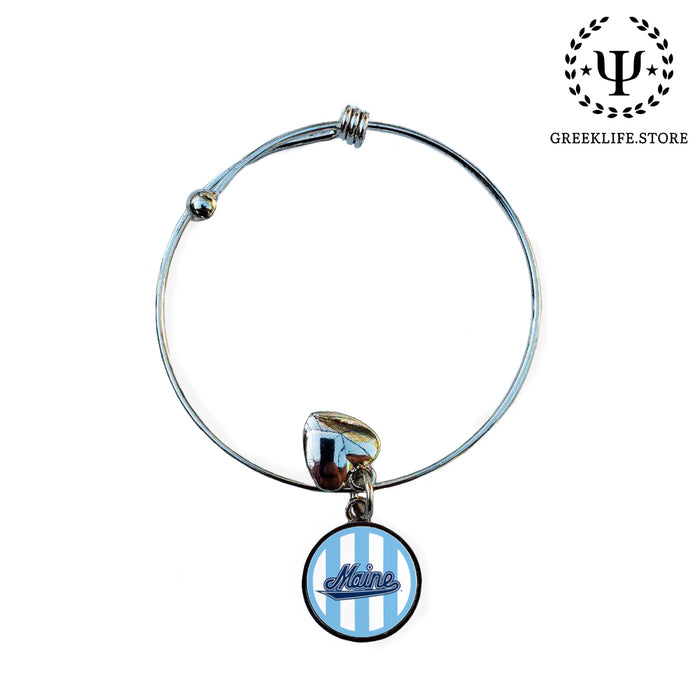 University of Maine Round Adjustable Bracelet