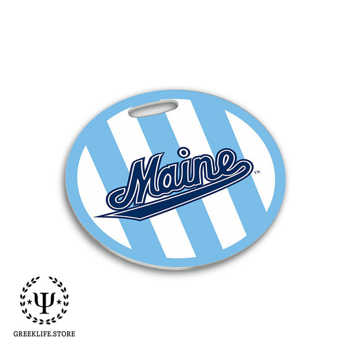 University of Maine Luggage Bag Tag (round)