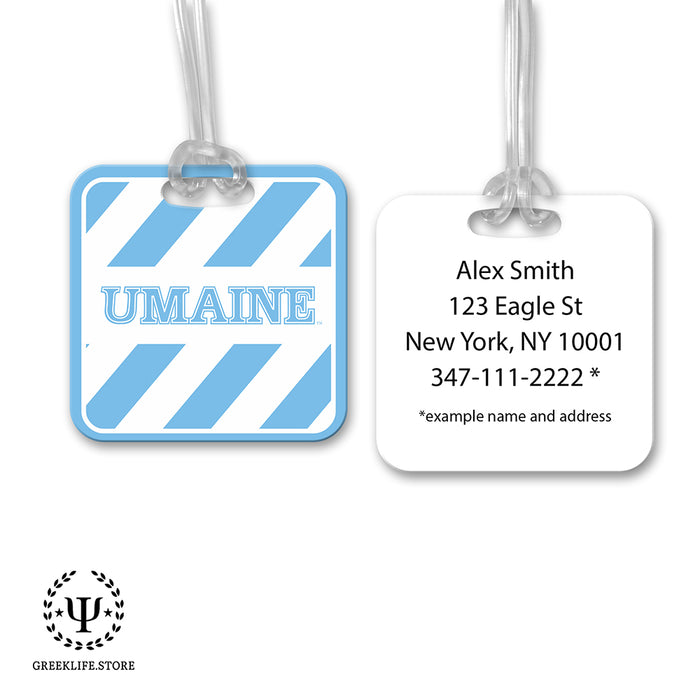 University of Maine Luggage Bag Tag (square)