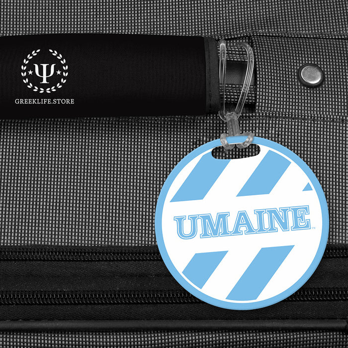 University of Maine Luggage Bag Tag (round)