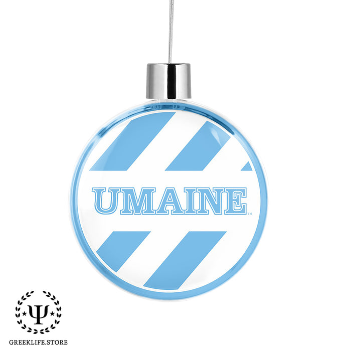 University of Maine Christmas Ornament Flat Round