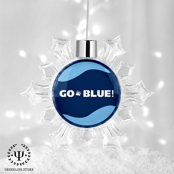 University of Maine Christmas Ornament - Snowflake