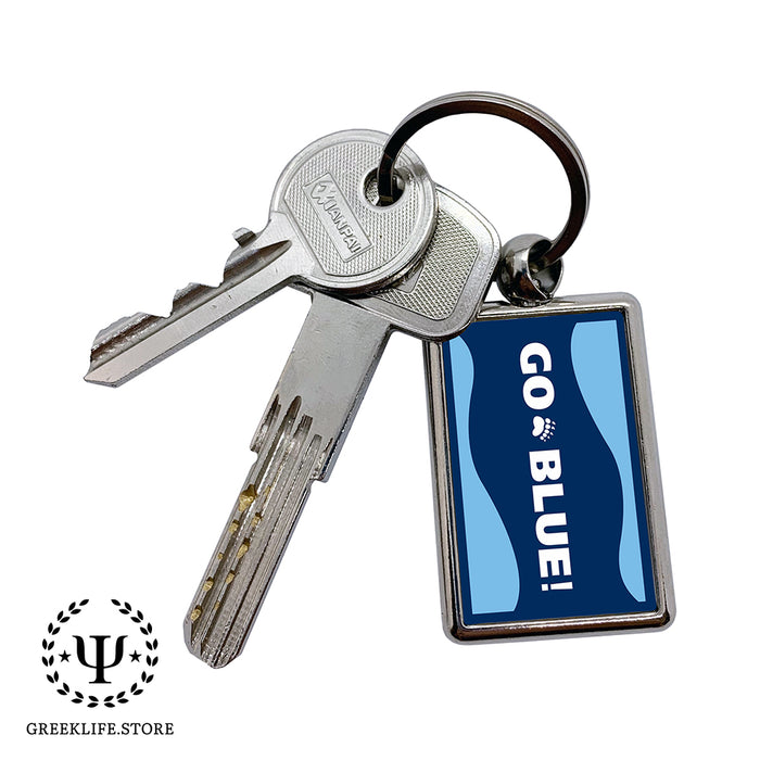 University of Maine Keychain Rectangular