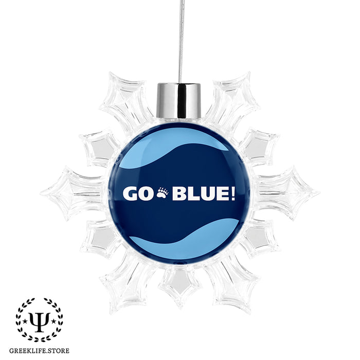 University of Maine Christmas Ornament - Snowflake