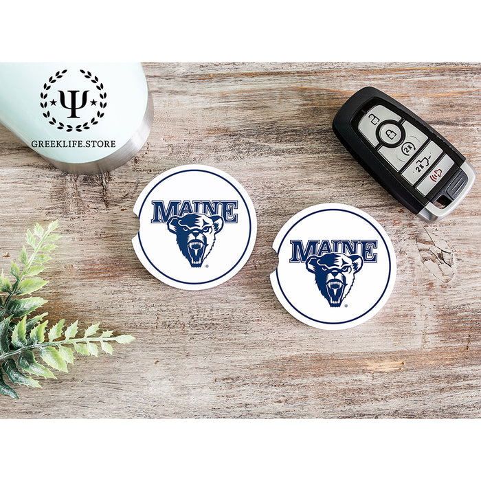 University of Maine Car Cup Holder Coaster (Set of 2)