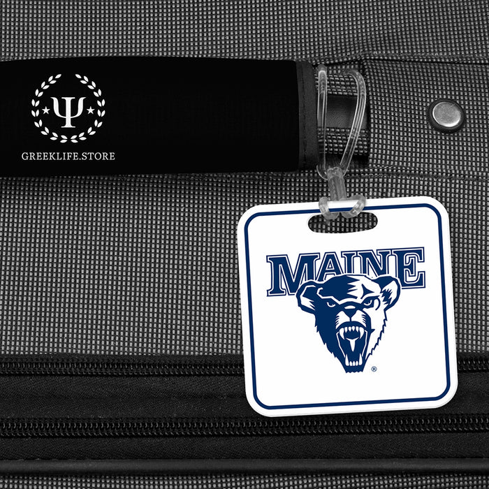 University of Maine Luggage Bag Tag (square)