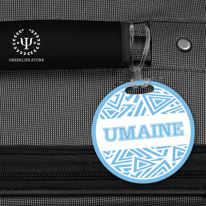 University of Maine Luggage Bag Tag (round)