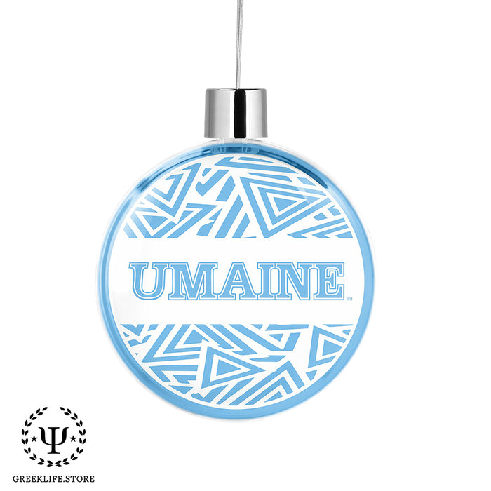 University of Maine Christmas Ornament Flat Round