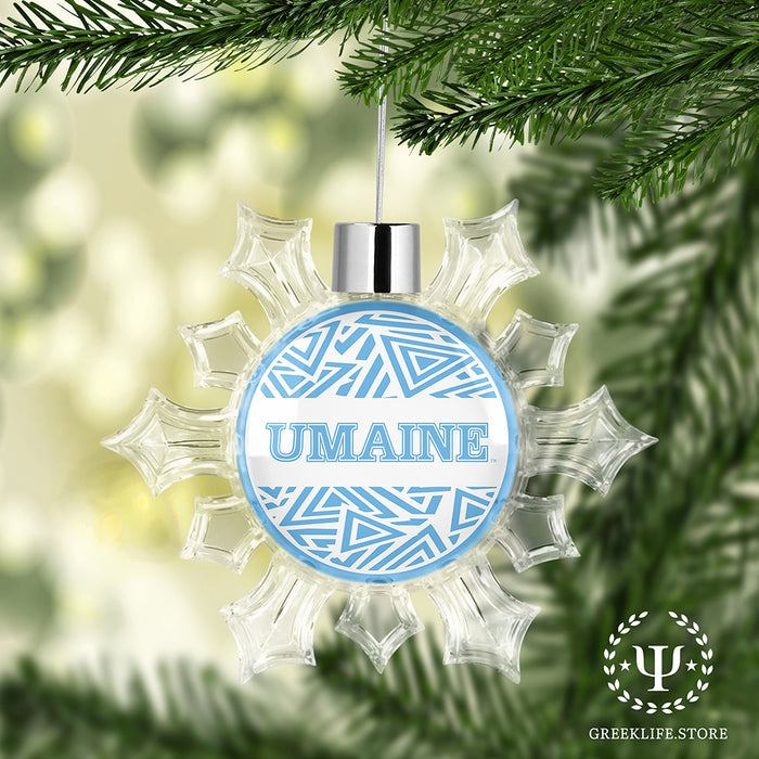 University of Maine Christmas Ornament - Snowflake