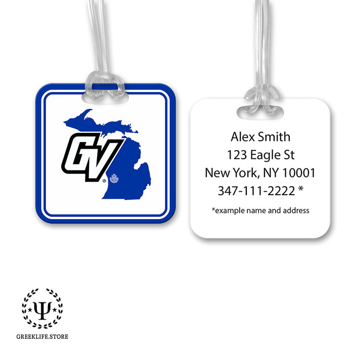 Grand Valley State University Luggage Bag Tag (square)