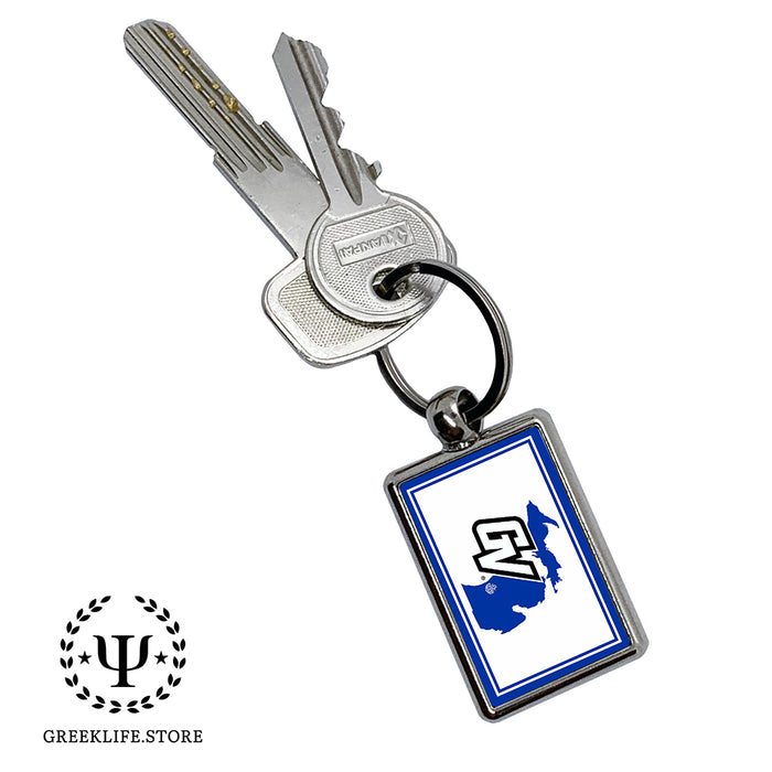 Grand Valley State University Keychain Rectangular