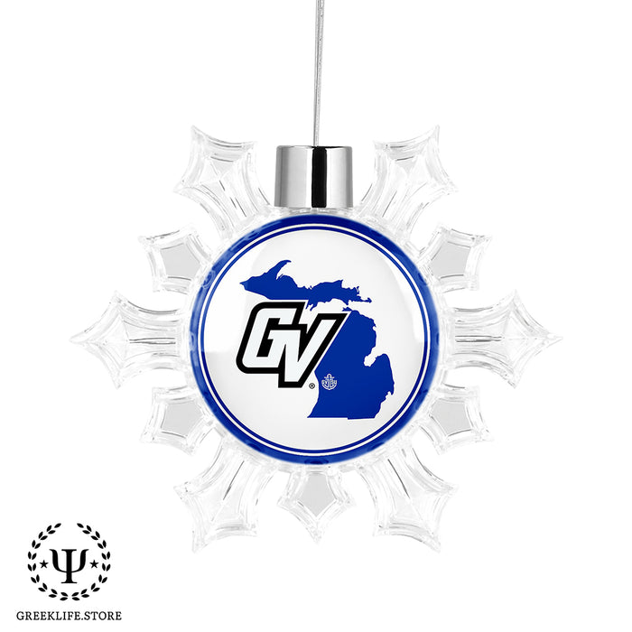 Grand Valley State University Christmas Ornament - Snowflake