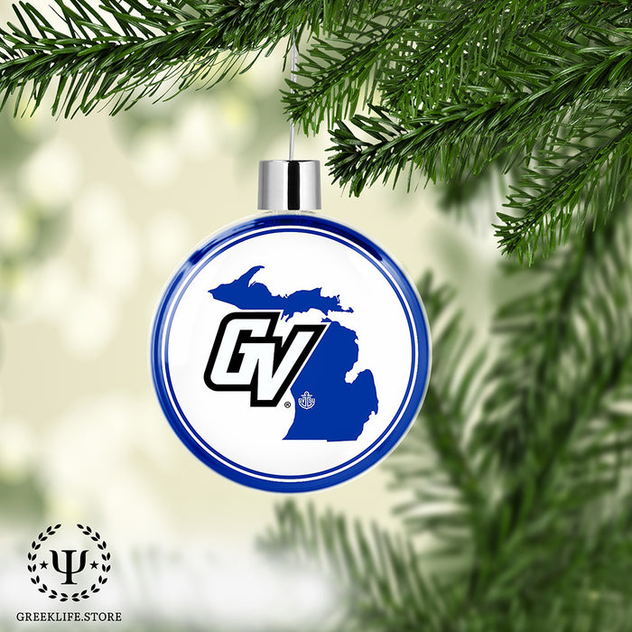 Grand Valley State University Christmas Ornament Flat Round