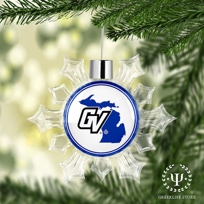 Grand Valley State University Christmas Ornament - Snowflake