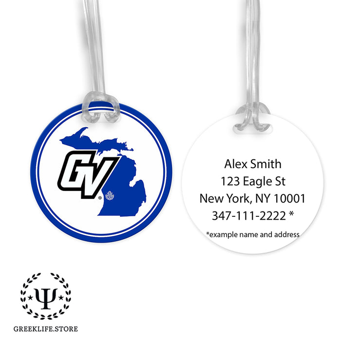 Grand Valley State University Luggage Bag Tag (round)