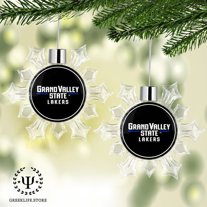 Grand Valley State University Christmas Ornament - Snowflake