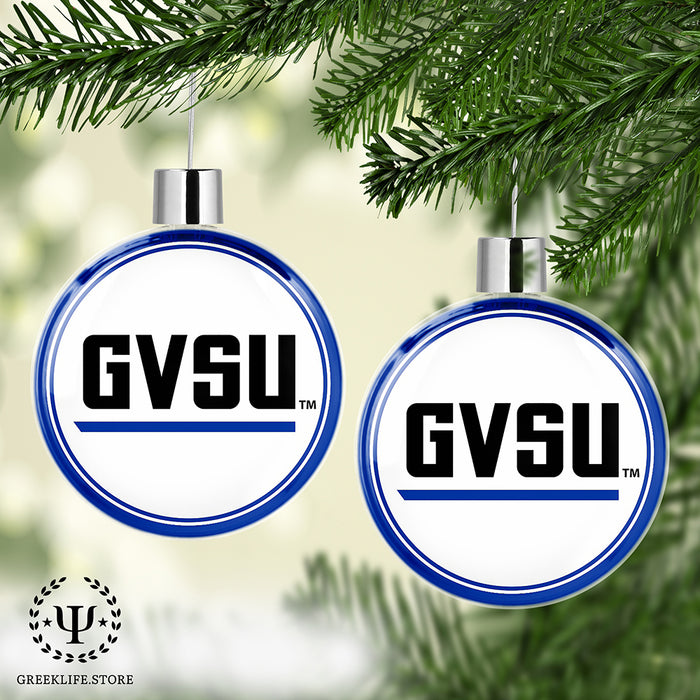 Grand Valley State University Christmas Ornament Flat Round