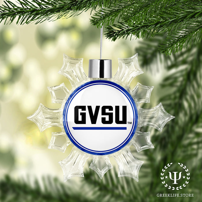 Grand Valley State University Christmas Ornament - Snowflake