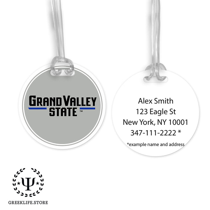 Grand Valley State University Luggage Bag Tag (round)