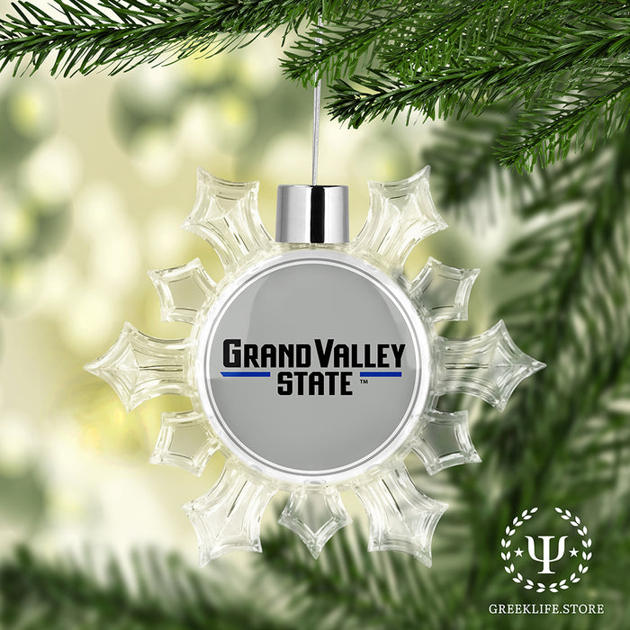 Grand Valley State University Christmas Ornament - Snowflake