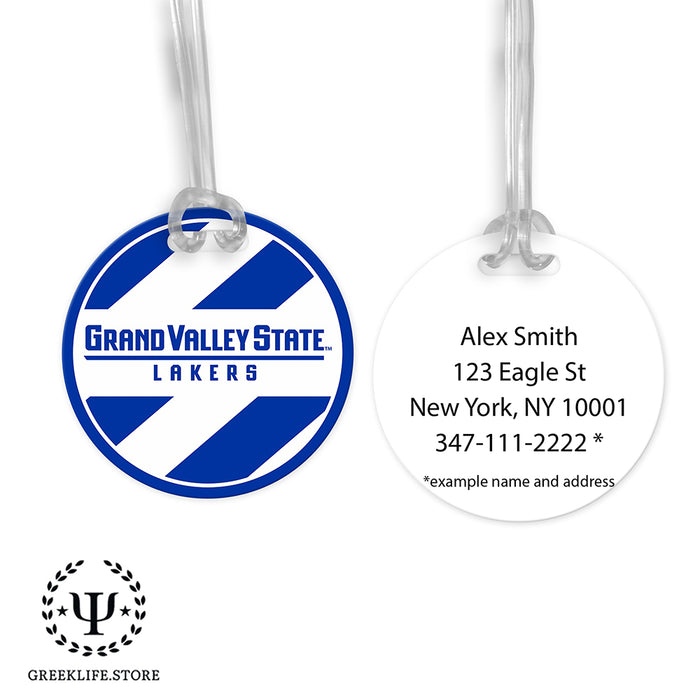 Grand Valley State University Luggage Bag Tag (round)