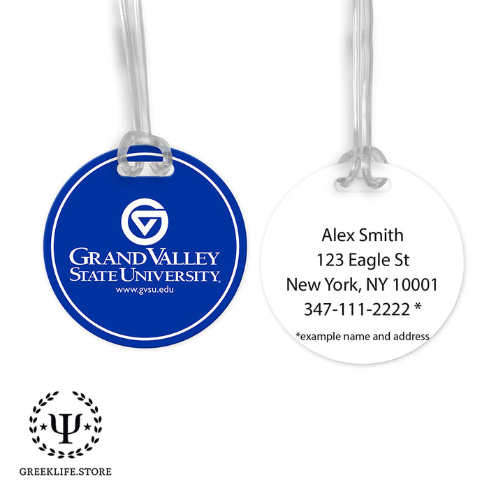 Grand Valley State University Luggage Bag Tag (round)