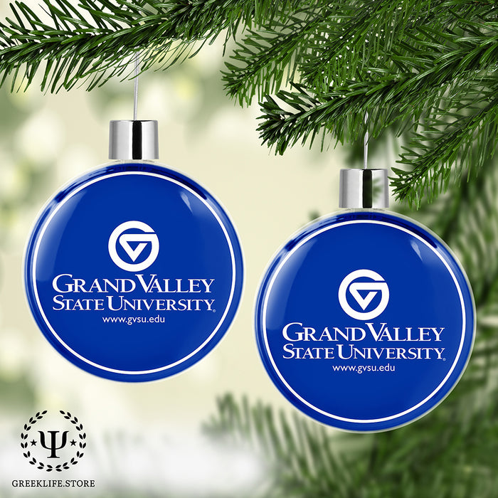 Grand Valley State University Christmas Ornament Flat Round