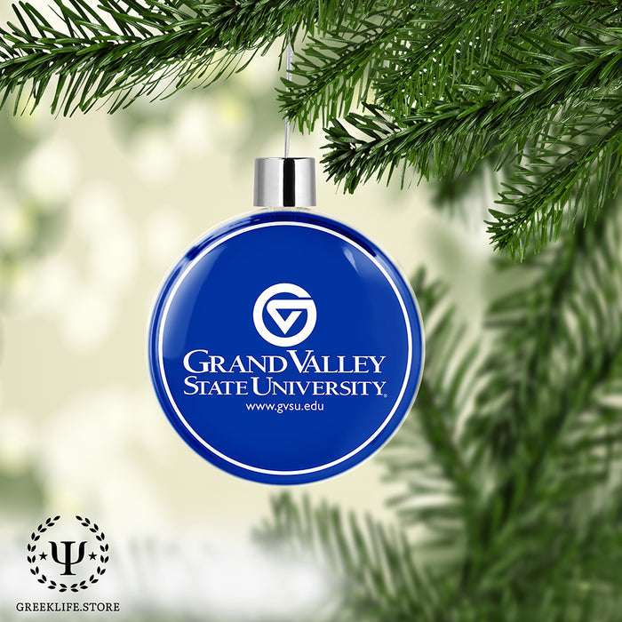 Grand Valley State University Christmas Ornament Flat Round