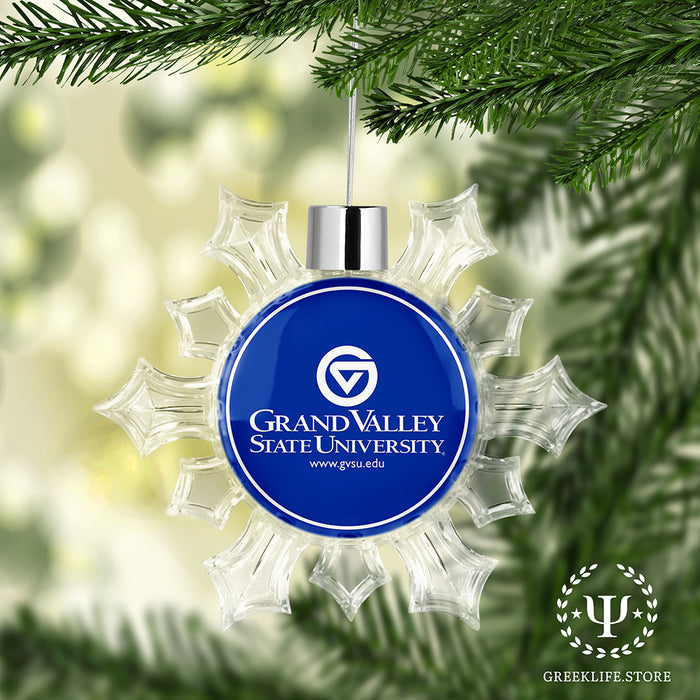 Grand Valley State University Christmas Ornament - Snowflake