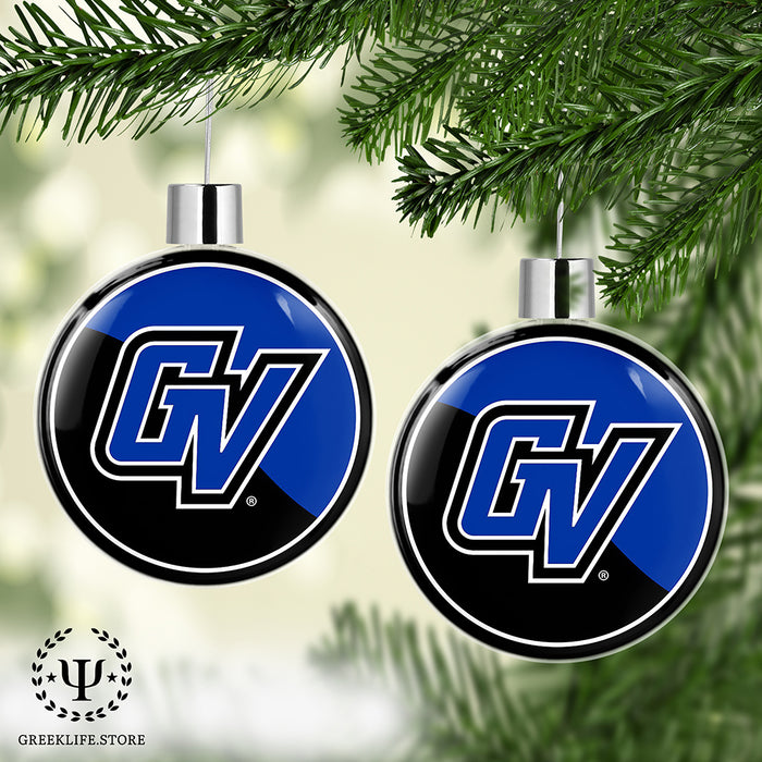 Grand Valley State University Christmas Ornament Flat Round