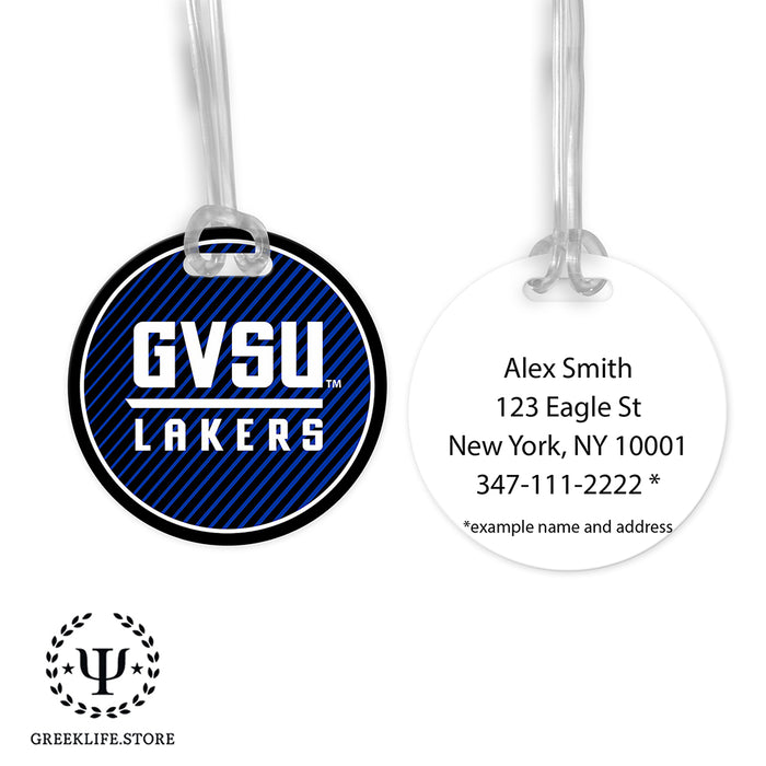 Grand Valley State University Luggage Bag Tag (round)